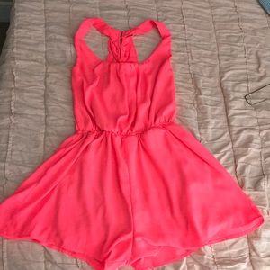 Pink romper